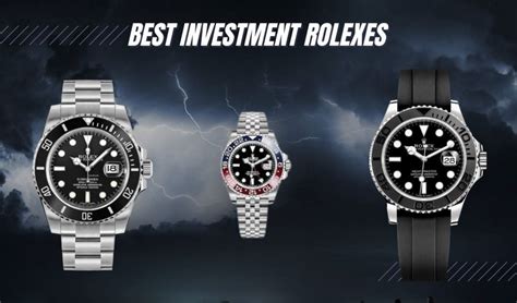 montre rolex investissement|Best Investment Rolexes for 2024 (Daytona, Submariner & More!).